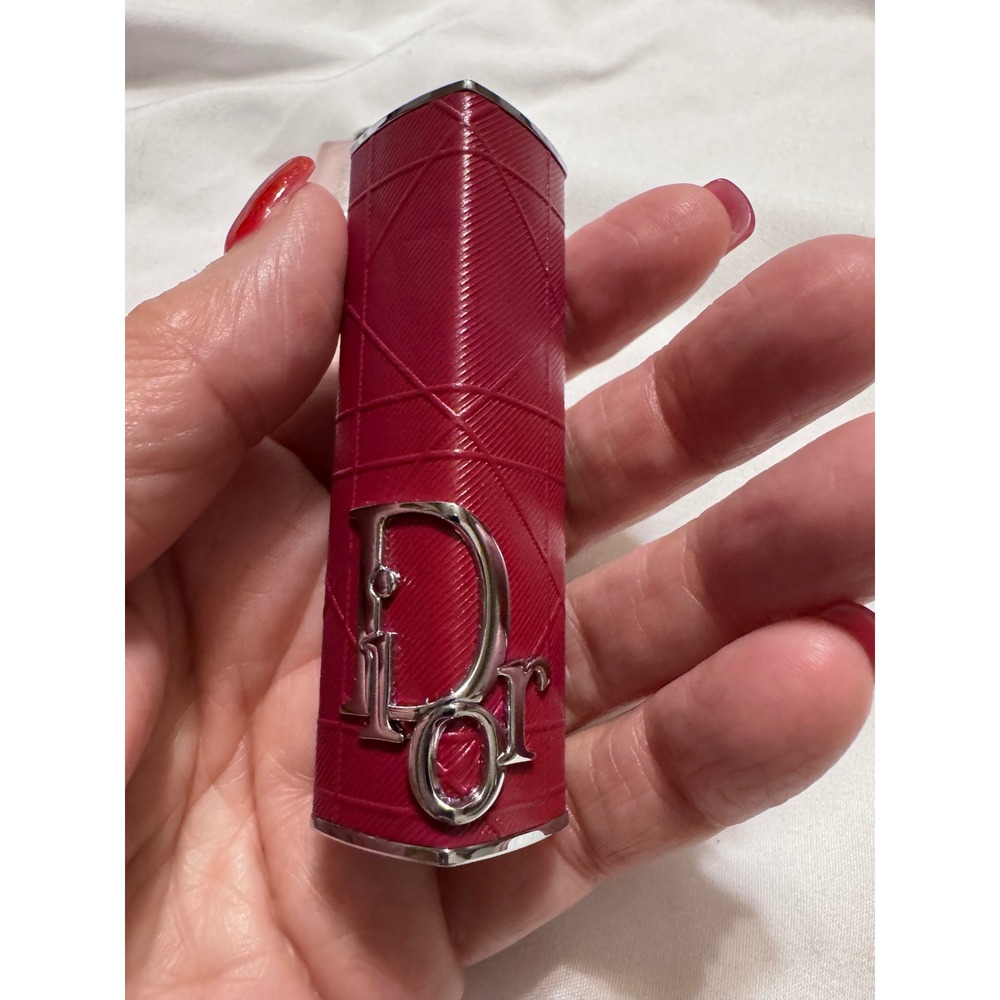Dior Addict Lip Glow 039 Warm Beige Empty Case & Burgundy Logo Case Set - Picture 3 of 6